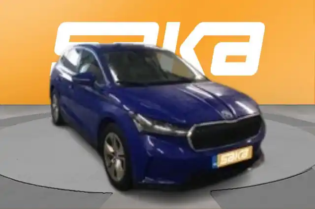 Sininen Maastoauto, Skoda Enyaq – VAR-46758