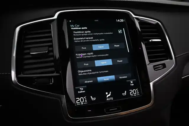 Harmaa Maastoauto, Volvo XC90 – VAR-47187