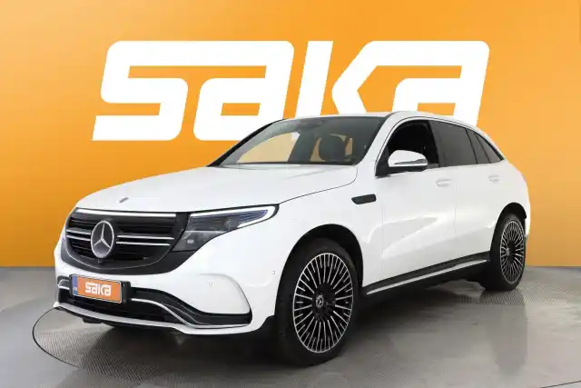 Valkoinen Maastoauto, Mercedes-Benz EQC – VAR-47654