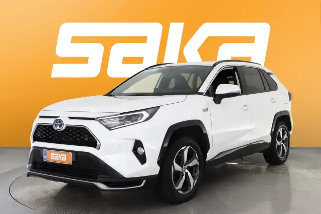 Valkoinen Maastoauto, Toyota RAV4 Plug-in – VAR-48008