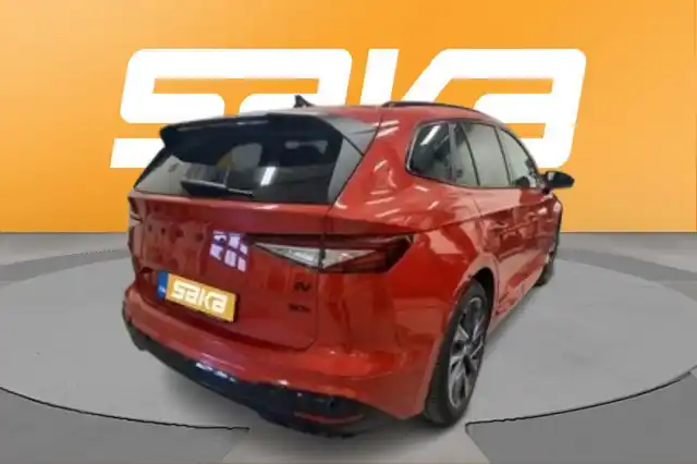 Punainen Maastoauto, Skoda Enyaq – VAR-48251