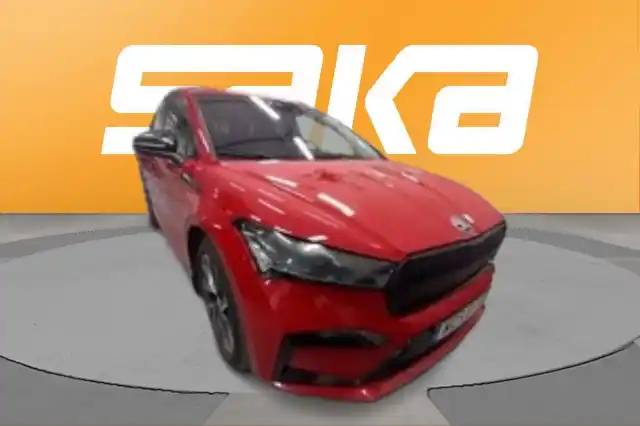 Punainen Maastoauto, Skoda Enyaq – VAR-48251