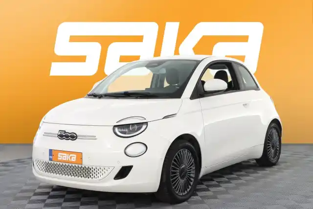 Valkoinen Viistoperä, Fiat 500e – VAR-48323