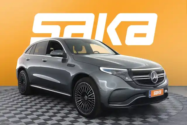 Harmaa Maastoauto, Mercedes-Benz EQC – VAR-48719