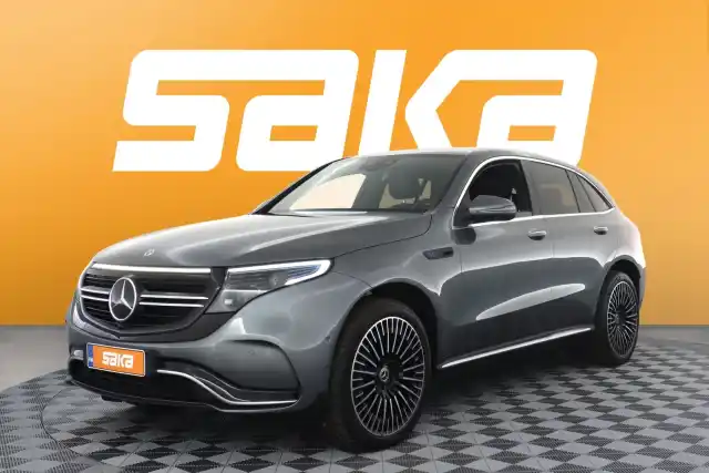 Harmaa Maastoauto, Mercedes-Benz EQC – VAR-48719