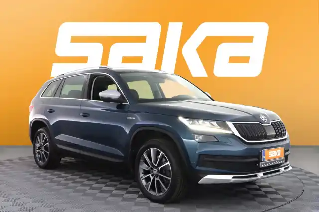 Sininen Maastoauto, Skoda Kodiaq – VAR-49330
