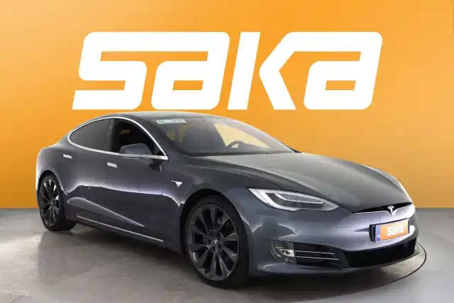 Harmaa Sedan, Tesla Model S – VAR-49493