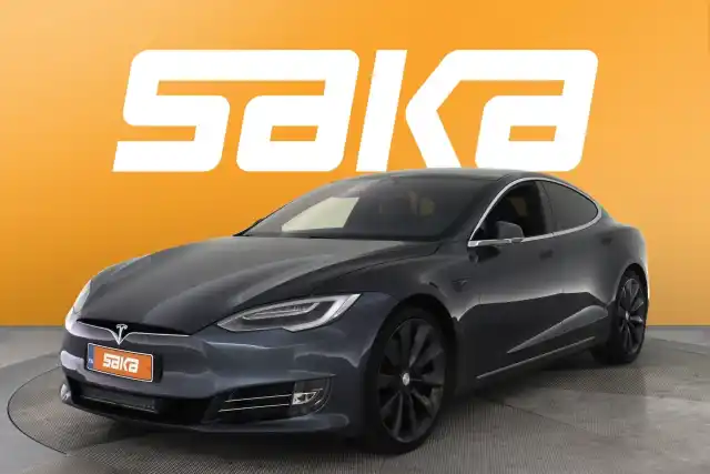 Harmaa Sedan, Tesla Model S – VAR-49898