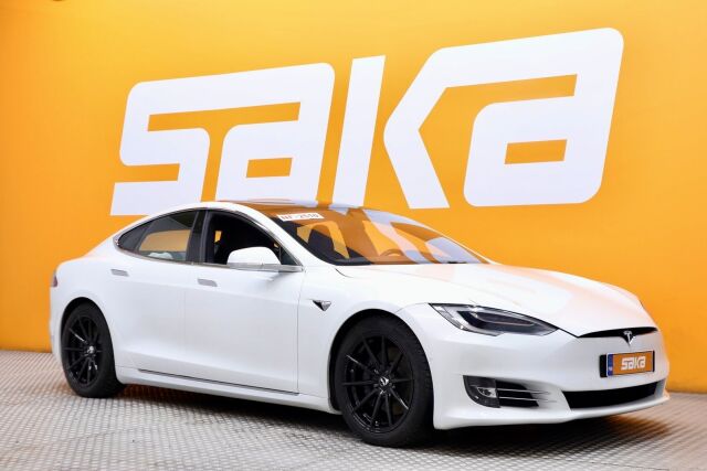 Valkoinen Sedan, Tesla Model S – VAR-49941, kuva 1