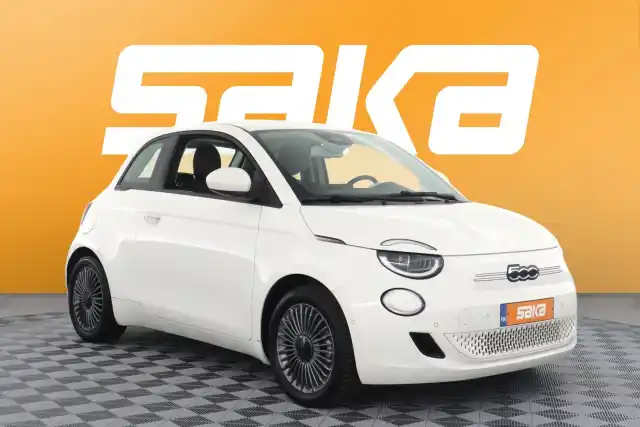 valkoinen Viistoperä, Fiat 500e – VAR-50051