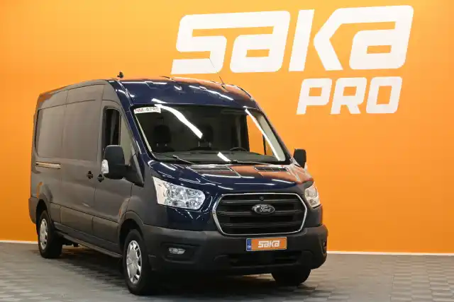 Sininen Pakettiauto, Ford Transit – VAR-50195