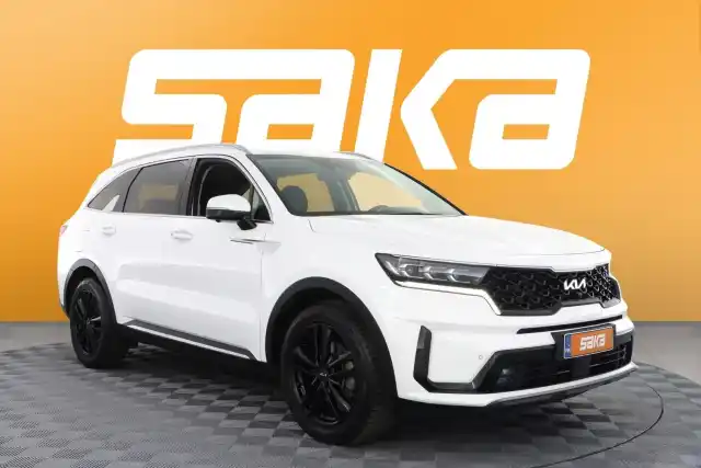 Valkoinen Maastoauto, Kia Sorento – VAR-52107