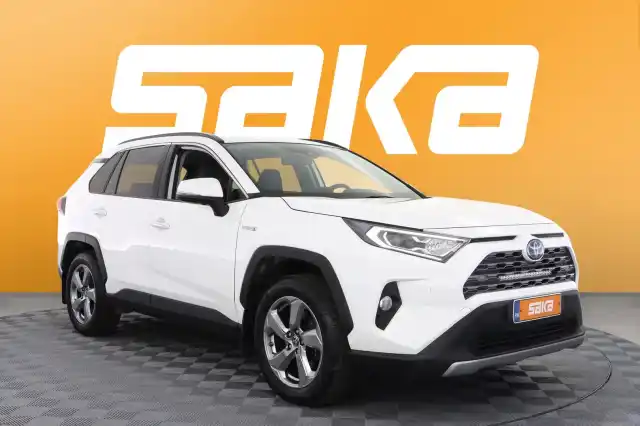 Valkoinen Maastoauto, Toyota RAV4 – VAR-52234