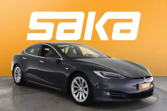 Harmaa Sedan, Tesla Model S – VAR-54083