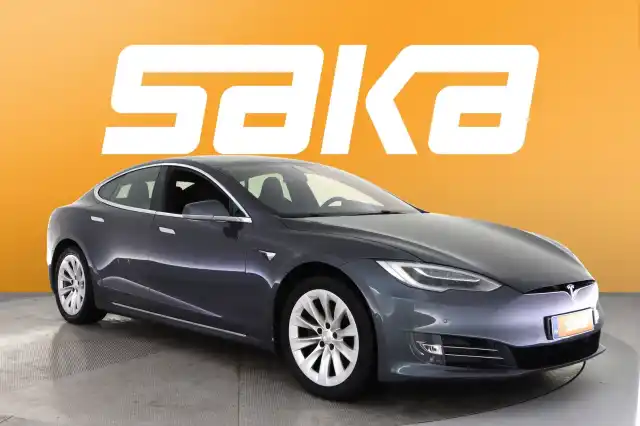 Harmaa Sedan, Tesla Model S – VAR-54095