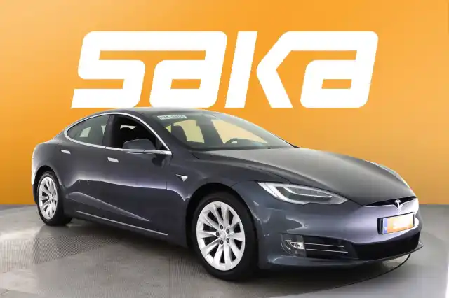 Harmaa Sedan, Tesla Model S – VAR-54099