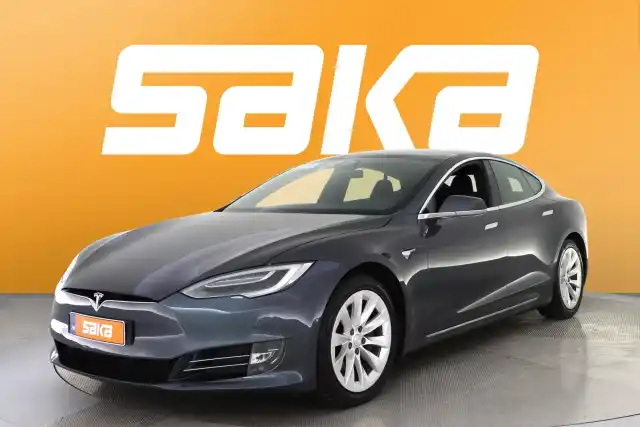 Harmaa Sedan, Tesla Model S – VAR-54099