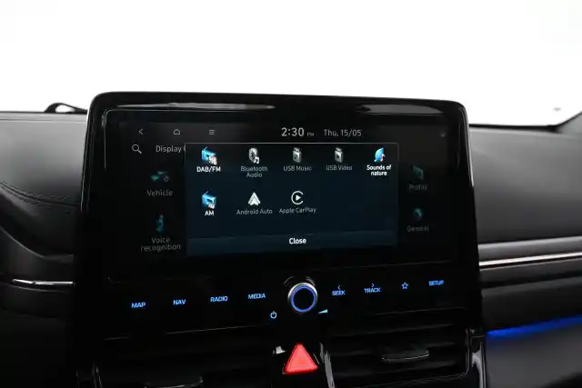 Sininen Sedan, Hyundai IONIQ electric – VAR-54704