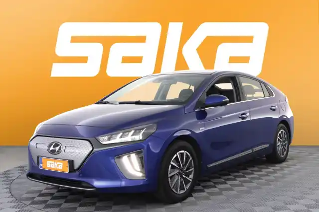 Sininen Sedan, Hyundai IONIQ electric – VAR-54704