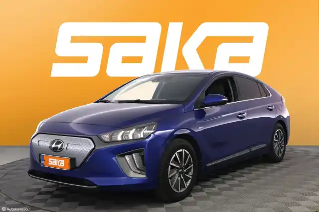 Sininen Sedan, Hyundai IONIQ electric – VAR-54704