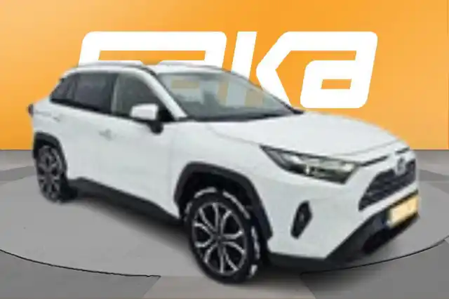 Valkoinen Maastoauto, Toyota RAV4 – VAR-55371