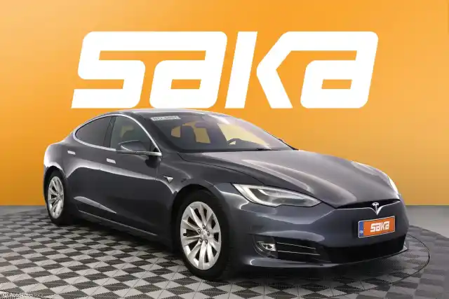 Harmaa Sedan, Tesla Model S – VAR-55475