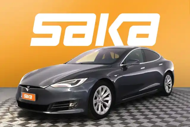 Harmaa Sedan, Tesla Model S – VAR-55475