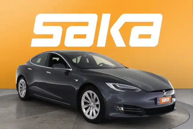 Harmaa Sedan, Tesla Model S – VAR-55908