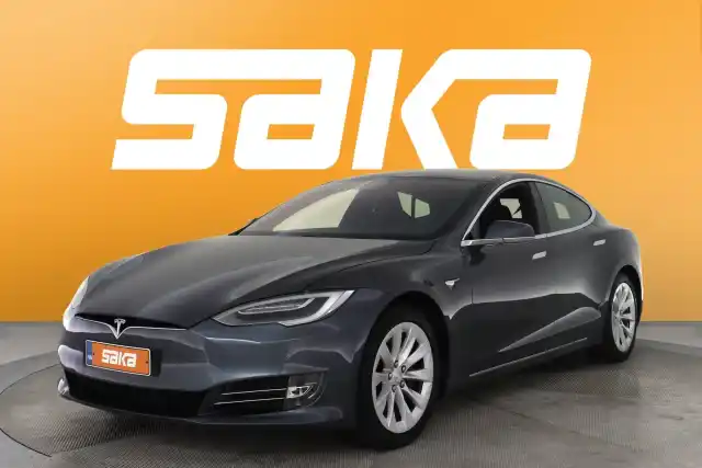 Harmaa Sedan, Tesla Model S – VAR-55908