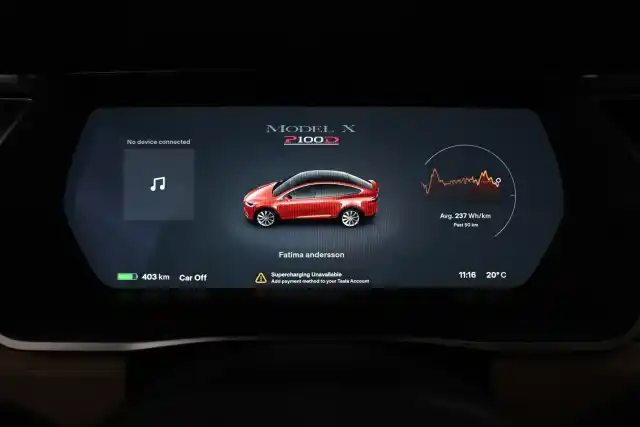 Punainen Maastoauto, Tesla Model X – VAR-56721