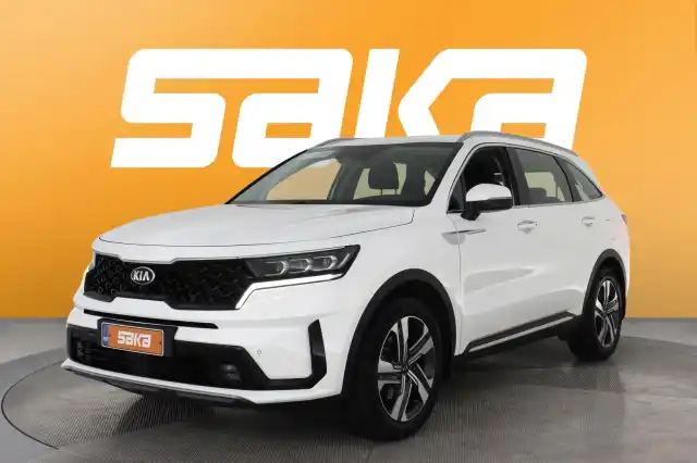 Valkoinen Maastoauto, Kia Sorento – VAR-56945