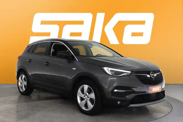 Harmaa Maastoauto, Opel Grandland X – VAR-57624