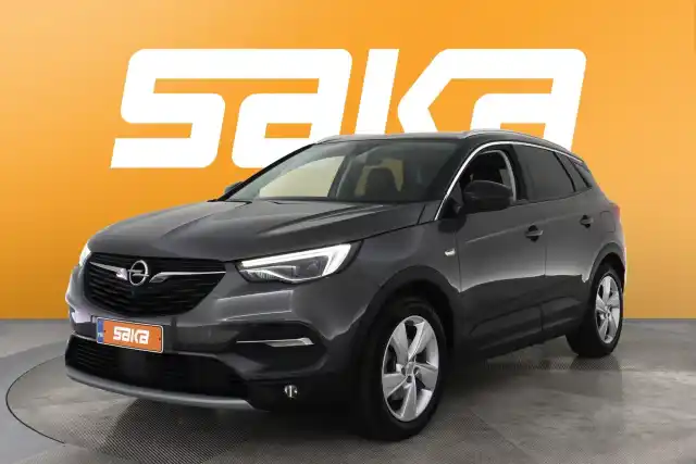 Harmaa Maastoauto, Opel Grandland X – VAR-57624