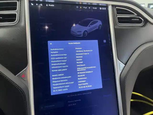 Harmaa Viistoperä, Tesla Model S – VAR-57930