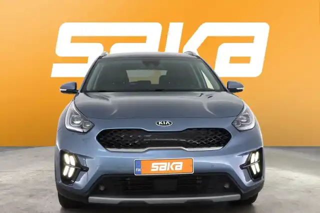 Sininen Tila-auto, Kia NIRO – VAR-58430