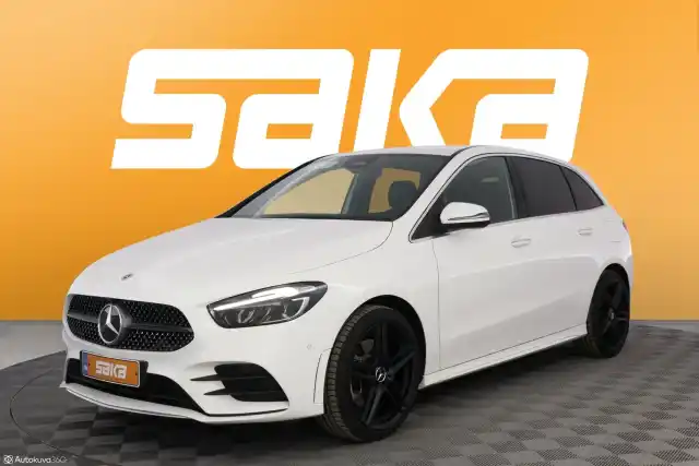 Valkoinen Tila-auto, Mercedes-Benz B – VAR-592095