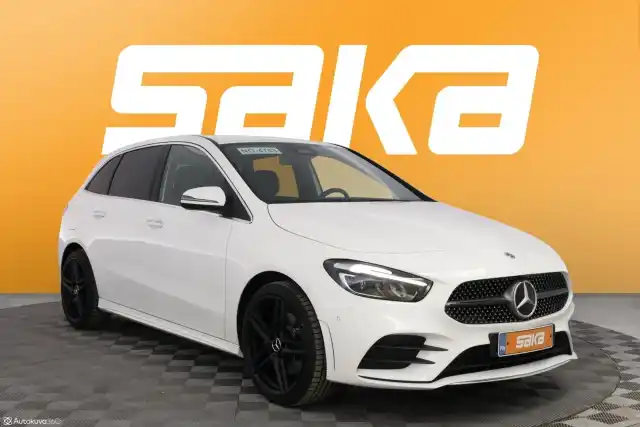 Valkoinen Tila-auto, Mercedes-Benz B – VAR-592095