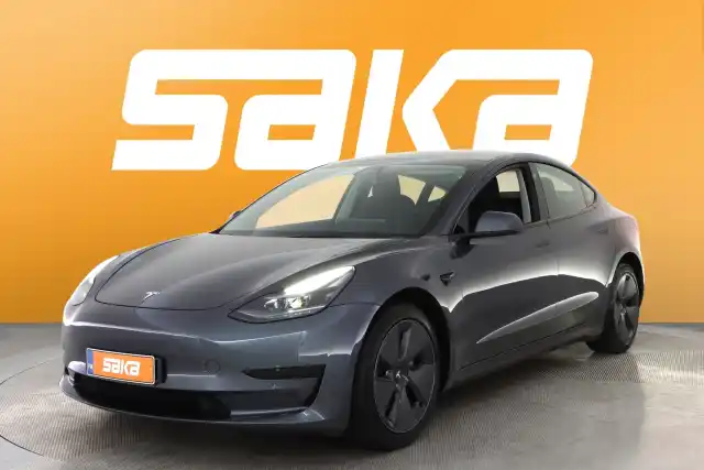 Harmaa Sedan, Tesla Model 3 – VAR-60849