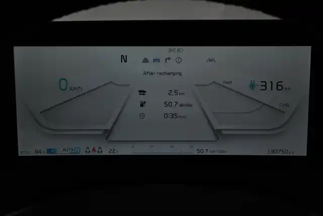 Sininen Maastoauto, Kia EV6 – VAR-62841