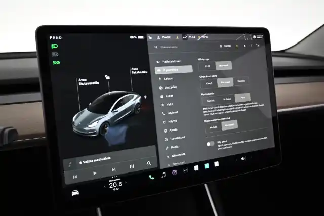 Harmaa Sedan, Tesla Model 3 – VAR-64548