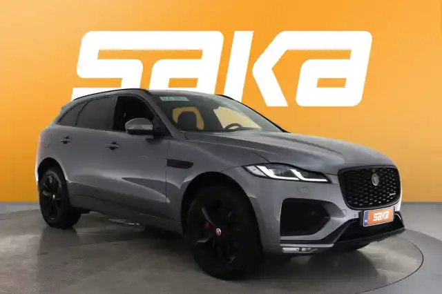 Harmaa Maastoauto, Jaguar F-PACE – VAR-64604