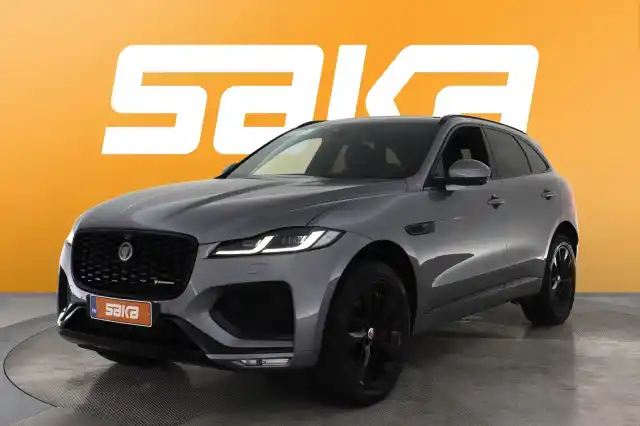 Harmaa Maastoauto, Jaguar F-PACE – VAR-64604