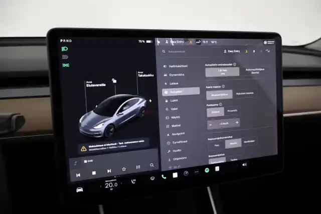 Harmaa Sedan, Tesla Model 3 – VAR-64637