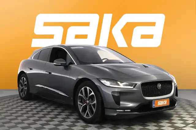 Harmaa Maastoauto, Jaguar I-PACE – VAR-64754