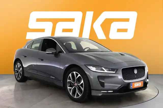 Harmaa Maastoauto, Jaguar I-PACE – VAR-64754