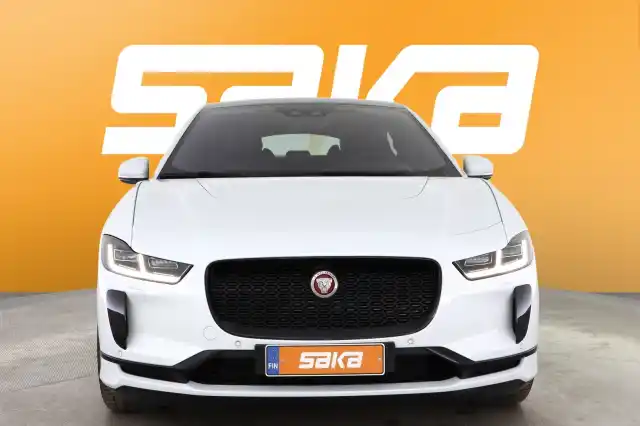 Valkoinen Maastoauto, Jaguar I-PACE – VAR-66248