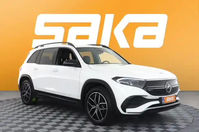 Valkoinen Maastoauto, Mercedes-Benz EQB – VAR-66362