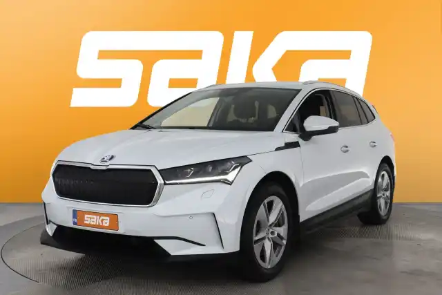 Valkoinen Maastoauto, Skoda Enyaq – VAR-66729