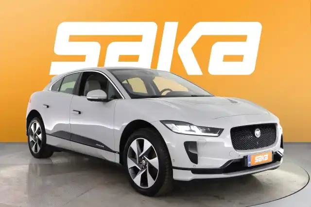 Valkoinen Maastoauto, Jaguar I-PACE – VAR-68614