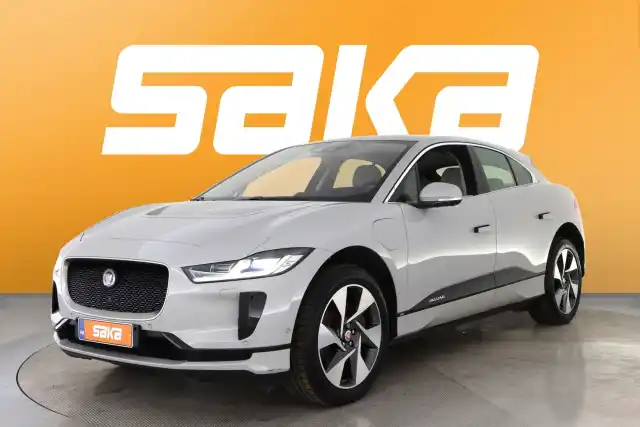 Valkoinen Maastoauto, Jaguar I-PACE – VAR-68614